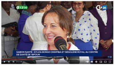 Gabon : revue de Presse suite à l&#039;inauguration d&#039;un centre de santé alimenté en énergie solaire à Bifoun